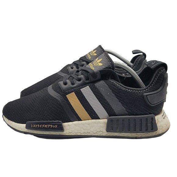 Adidas NMD_R1 x Shoe Palace Gold Trefoil Mens 11 Sneakers Shoes EH2749 - Picture 5 of 12